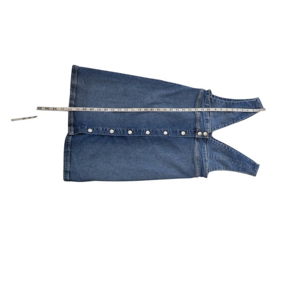 Levis Girls 12 Women XS Button-Front Denim Overall Dress - Picture 10 of 10